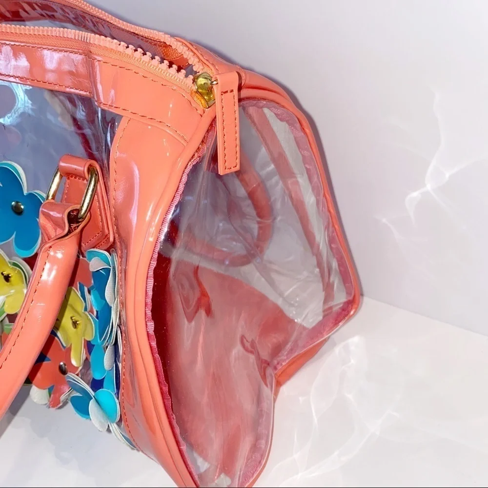Disney | Clear Plastic Bag Attached Flowers Peach